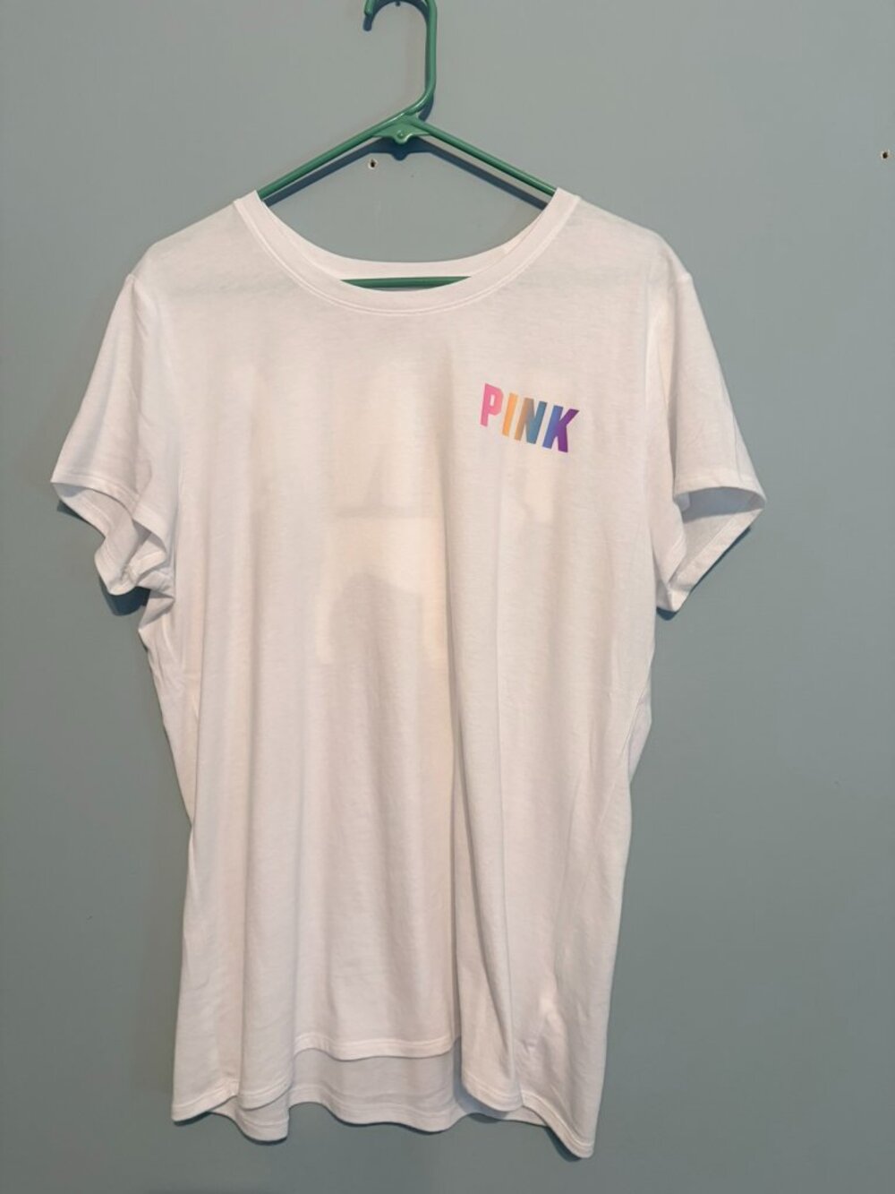 PINK Scoop Neck Tee XL NWOT